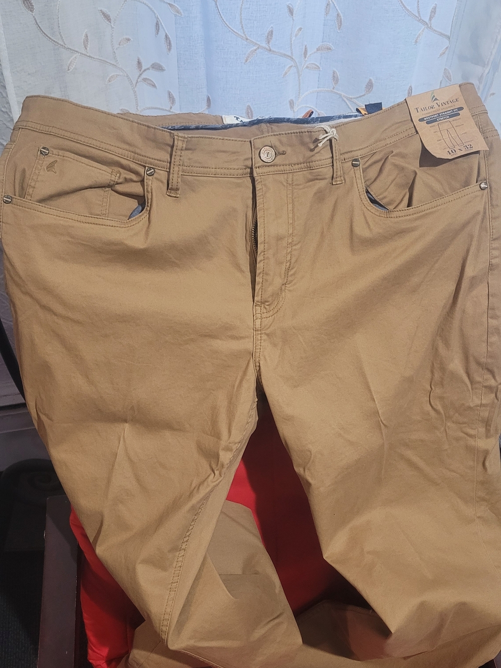 Tailor Vintage Tan Chino Pants
